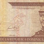 CRBX0545 BILLETE REP. DOMINICANA 20 PESOS 2001 USADO