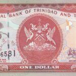 CRBX0549 BILLETE TRINIDAD Y TOBAGO 1 DOLAR 2006 SIN CIRCULAR