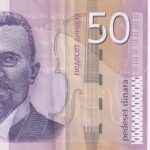 CRBX0592 BILLETE SERBIA 50 DINARAS 2005 BC