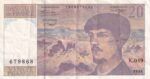 CRBX0635 BILLETE FRANCIA 20 FRANCOS 1995 BC