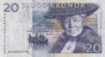CRBX0671 BILLETE SUECIA 20 CORONAS BC