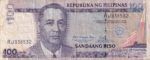 CRBX0681 BILLETE FILIPINAS 100 PISOS 2007 USADO
