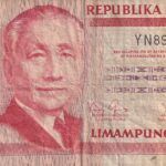 CRBX0682 BILLETE FILIPINAS  50 PISOS 2012 USADO