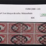 CRCOL489 SELLOS CUBA Nº 3 VER DESCRIPCION EN FOTO