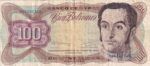 CRBX0795 BILLETE VENEZUELA 100 BOLIVARES 1992 BC