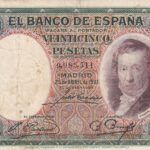 CRBS1662 BILLETE ESPAÑA 25 PESETAS 1931 BC