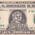 CRBL0323  BILLETE ESPAÑA LOCAL PUBLICIDAD 1 DÓLAR FALLA JERUSALEM S/C