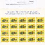 CRSEXT0521 SELLOS LIECHTENSTEIN Minipliego completo de 20 unidades de la serie Yvert nº 404