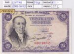 CRBS2833 BILLETE ESPAÑA 25 PESETAS 1946 SERIE D EBC+
