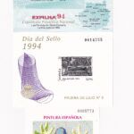 CRS812 Lote  pruebas oficiales lujo año 1994 (Edifil nº 31, 32 y 33)
