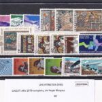 CRSEXT0564 SELLOS LIECHTENSTEIN 1979 completo, sin Hojas Bloques.
