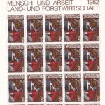 CRSEXT0571 SELLOS LIECHTENSTEIN Minipliego completo de 20 valores de la serie
