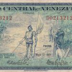 CRBX0837 BILLETE VENEZUELA 5 BOLIVARES 1966 MBC