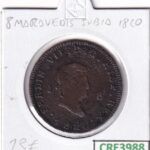 CRE3988 MONEDA ESPAÑA 8 MATAVEDIS JUBIA FERNANDO VII 1820