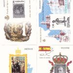 CRS855 SELLO ESPAÑA  Pruebas Lujo año 1995. Edifil desde nº 34 al nº 56, inclusive.