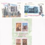 CRS863 SELLO ESPAÑA  Pruebas de lujo año 1997. Edifil nº 62, 63 y 64