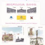 CRS878 SELLO ESPAÑA  Pruebas de Lujo año 2002. Edifil nº 77, 78 y 79.