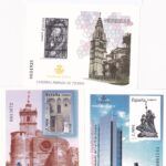 CRS883 SELLO ESPAÑA  Pruebas de Lujo año 2004. Edifil nº 83, 84 y 85