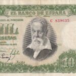 CRBS2143 BILLETE ESPAÑA 1000 PESETAS 1951 SERIE C MBC