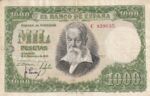 CRBS2143 BILLETE ESPAÑA 1000 PESETAS 1951 SERIE C MBC
