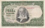 CRBS2144 BILLETE ESPAÑA 1000 PESETAS 1951 SERIE A MBC