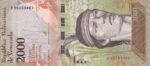 CRBX0424 BILLETE VENEZUELA 2000 BOLIVARES 2016 SIN CIRCULAR