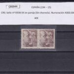 CRS944 SELLO ESPAÑA nº 935N XX en pareja Ver descripción en foto