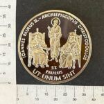 CREXP483 MEDALLA VATICANO 10 LIRAS 2005 ORDEN MALTA CUPRONIQUEL