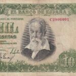 CRBS2208 BILLETE ESPAÑA 1000 PESETAS 1951 SERIE C BC+