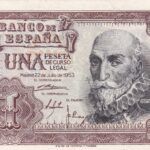 CRBS2438 BILLETE ESPAÑA 1 PESETA 1953 SIN SERIE S/C-