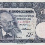 CRBS2563 BILLETE ESPAÑA 500 PESETAS 1951 SERIE A EBC