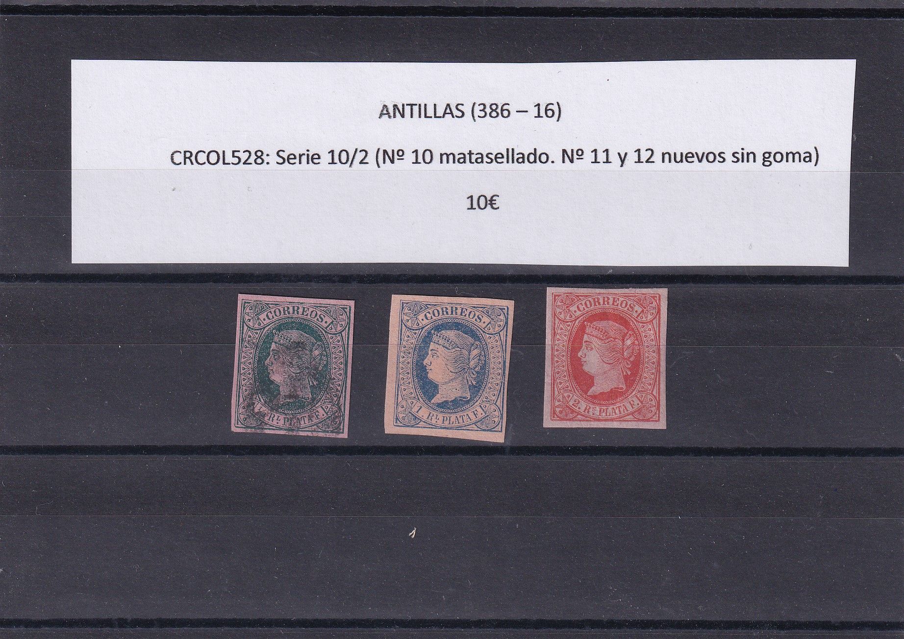 imagen-13-23798.jpg CRCOL528 SELLOS ANTILLAS Serie 10/2 VER DESCRIPCION EN FOTO - Imagen 1