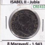 CRE4108 MONEDA ESPAÑA ISABEL II 1843 8 MARAVEDIS JUBIA