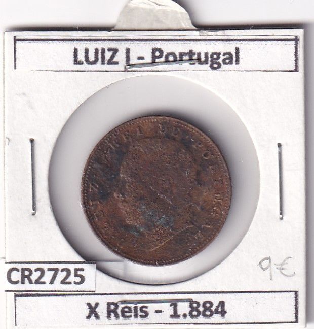 imagen-13-24051.jpg CR2725 MONEDA PORTUGAL LUIS I X REIS 1884 - Imagen 1
