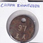 CRM0592 CHAPA ENUMERADA 97 EA