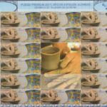 CRS1094 SELLOS ESPAÑA Pliego PREMIUM nº 53. Oficios antiguos. Alfarero. 2017