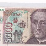 CRBS2623 BILLETE ESPAÑA 5000 PESETAS 1992 SERIE 1L SIN CIRCULAR