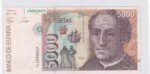 CRBS2624 BILLETE ESPAÑA 5000 PESETAS 1992 SERIE 1L S/C-