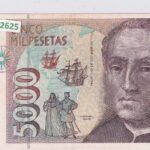 CRBS2625 BILLETE ESPAÑA 5000 PESETAS 1992 SERIE 1L S/C-