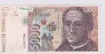 CRBS2625 BILLETE ESPAÑA 5000 PESETAS 1992 SERIE 1L S/C-