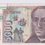 CRBS2626 BILLETE ESPAÑA 5000 PESETAS 1992 SERIE 1L S/C-