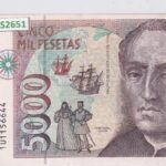 CRBS2651 BILLETE ESPAÑA 5000 PESETAS 1992 SERIE 1U S/C-