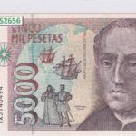 CRBS2656 BILLETE ESPAÑA 5000 PESETAS 1992 SERIE 1X EBC