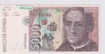 CRBS2660 BILLETE ESPAÑA 5000 PESETAS 1992 SERIE 1X SIN CIRCULAR