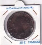 CRM0666 MEDALLA A CATALOGAR