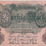 CRBX0986 BILLETE ALEMANIA 50 MARCOS 1910 USADO