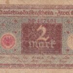 CRBX0994 BILLETE ALEMANIA 2 MARCOS 1920 USADO