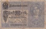 CRBX0997 BILLETE ALEMANIA 5 MARCOS USADO
