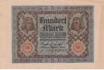 CRBX1001 BILLETE ALEMANIA 100 MARCOS 1920 MBC