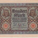 CRBX1001 BILLETE ALEMANIA 100 MARCOS 1920 MBC